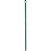 Manche ultra hygi&eacute;nique, Balai/Grattoir/Raclette, Vert, Ergonomique, 59" lo Cam Industrial