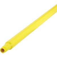 Manche ultra hygi&eacute;nique, Balai/Grattoir/Raclette, Jaune, Ergonomique, 59" lo Cam Industrial
