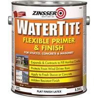 Couche primaire et de finition flexible et r&eacute;sistante aux intemp&eacute;ries Watertite, 3,55 L, Gallon, Blanc Cam Industrial