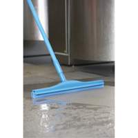 Double Blade Ultra Hygiene Squeegee, 20", Green Cam Industrial