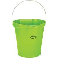 Seau pour l'hygi&egrave;ne des aliments, Lime, 3 gal. US Cam Industrial