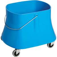 Seau pour vadrouille Champ, Capacit&eacute; de 10 gal. US (40 pintes), Bleu Cam Industrial