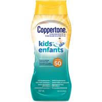 Kids Water Resistant Sunscreen, SPF 50, Lotion Cam Industrial