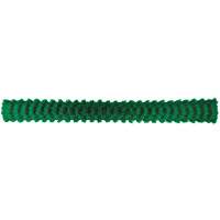 ColorCore Push Broom, Fine Bristles, 24", Polypropylene, Green Cam Industrial