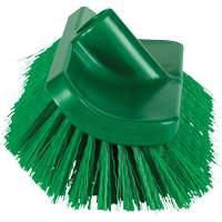 Brosse &agrave; angle double ColorCore pour surfaces hautes et basses, Soies Ferme, Longueur de 10", Vert Cam Industrial