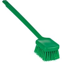 Brosse &agrave; manche long ColorCore, Soies Ferme, Longueur de 20", Vert Cam Industrial