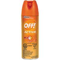 Insectifuge Off! Active, DEET &agrave; 15 %, A&eacute;rosol, 170 g Cam Industrial