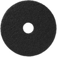 Floor Pads, 12", Stripping, Black Cam Industrial