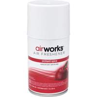 AirWorks&reg; Metered Air Fresheners, Orchard Spice, Aerosol Can Cam Industrial