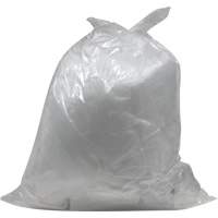 Industrial Garbage Bags, X-Strong, 26" W x 36" L, 1.2 mils, Clear, 45 L (12 Gal.) Capacity Cam Industrial