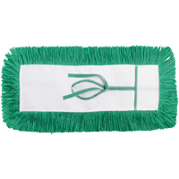 Static-H Dust Mop, Tie-On Style, Nylon, 18" L x 5" W Cam Industrial
