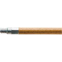 Handle with Metal Tip, Wood, ACME Threaded Tip, 1-1/8" Diameter, 60" Length Cam Industrial