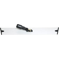 Microfiber Hook & Loop Dust Mop Frame, 24", Aluminum Cam Industrial
