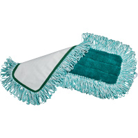 Dry Pad with Fringe, Hook and Loop Style, Microfibre/Polyester, 24" L x 5-3/4" W Cam Industrial