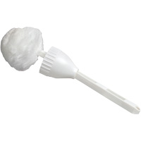 Cleaning Swab with Cup, 14-1/2" L, Acrylic Bristles, White Cam Industrial