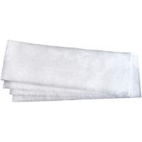 Static Attack Mop Sheets, Polyethylene, White Cam Industrial