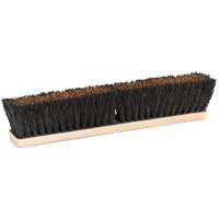 Push Broom Head, 36", Coarse/Medium, Tampico/Palmyra Bristles Cam Industrial