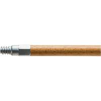 Handle with Metal Tip, Wood, ACME Threaded Tip, 15/16" Diameter, 54" Length Cam Industrial