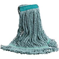 SuperLooper Wet Mop, Polyester/Rayon, Loop Style Cam Industrial