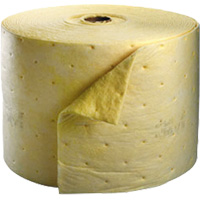 Chemical Sorbent Roll, Heavyweight, 150' L x 15.25" W, 35.9 gal Absorbancy Cam Industrial