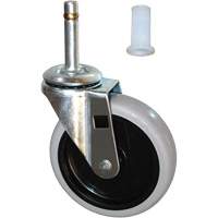 Replacement Stem Swivel Caster for Carts Cam Industrial