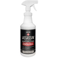 Janitori Assassin Ready-to-Use Disinfectant Cleaner, 1 L, Trigger Bottle Cam Industrial
