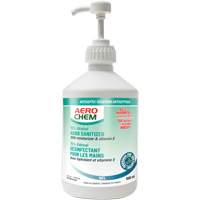 Gel Hand Sanitizer, 500 ml, Pump Bottle, 70 % Alcohol JN647 | Cam Industrial