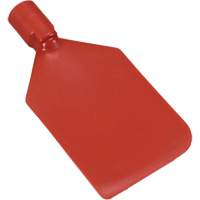 Stiff Paddle Scraper, Red, 4-1/2" W x 8-3/4" L Cam Industrial