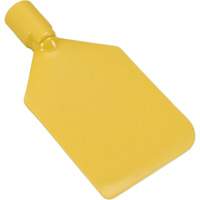 Stiff Paddle Scraper, Yellow, 4-1/2" W x 8-3/4" L Cam Industrial
