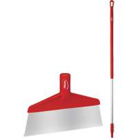 Floor Scraper with Handle, Red, 9-3/5" W x 55-9/10" L Cam Industrial