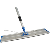 Static Attack Dust Mop Frame, 24", Aluminum Cam Industrial