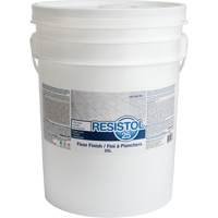 Resistol 25 Floor Finish, 20 L, Pail Cam Industrial
