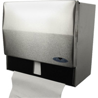 Universal Towel Dispener, Manual, 10.5" W x 6.75" D x 9.5" H Cam Industrial