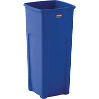 Conteneur de recyclage carr&eacute; Untouchable, Vrac, Plastique, 23 gal. US Cam Industrial