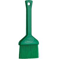 3" Pastry Brush, Soft Bristles, 7-3/4" Long, Green Cam Industrial