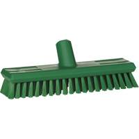 Brosse &agrave; circulation d'eau, Soies Moyen, Longueur de 11", Vert Cam Industrial