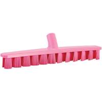Brosse UST &agrave; circulation d'eau, Soies Ferme, Longueur de 16", Rose Cam Industrial