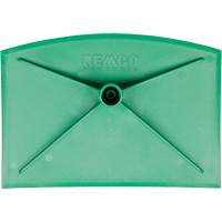 T&ecirc;te de binette pour service alimentaire, Vert, 8" la x 11-1/4" lo Cam Industrial