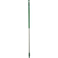 Handle, Broom/Brush/Pad Holder/Scraper/Squeegee, Green, Ergonomic, 59" L Cam Industrial