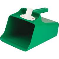 Grande pelle &agrave; main &agrave; puiser, Plastique, Vert, 128 oz. Cam Industrial