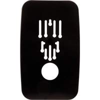 Plaque murale de rechange universelle pour distributeur de savon Cam Industrial