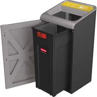 Conteneur pour d&eacute;chets de bidon Configure, Vrac/Bord de rue/De bureau, Acier, 15 gal. US Cam Industrial