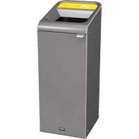 Conteneur pour d&eacute;chets de bidon Configure, Vrac/Bord de rue/De bureau, Acier, 15 gal. US Cam Industrial