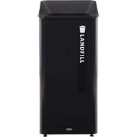 Bac d'ordures destin&eacute;s &agrave; l'enfouissement Sustain, Plastique/Acier, 23 gal. US Cam Industrial