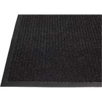 Twin Rib Matting, Wiper/Scraper, 3' x 5' x 1/4", Charcoal Cam Industrial