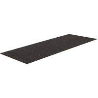 Supreme Knob Entrance Matting, Wiper/Scraper, 3-1/2' x 6' x 7/16", Charcoal Cam Industrial