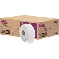 Pro Select&reg; Toilet Paper, Jumbo Roll, 2 Ply, 750' Length, White Cam Industrial