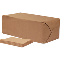 Pro Select&reg; Brown Napkins, 1 Ply, 12" x 12" Cam Industrial