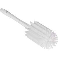 Medium Brush with Handle, Stiff Bristles, 17" Long, White JQ186 | Cam Industrial