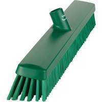 Balai-brosse robuste, Crins Fin/Ferme, 24", Vert Cam Industrial